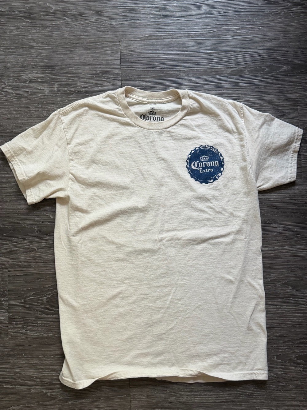 Corona t shirt size M 100% cotton